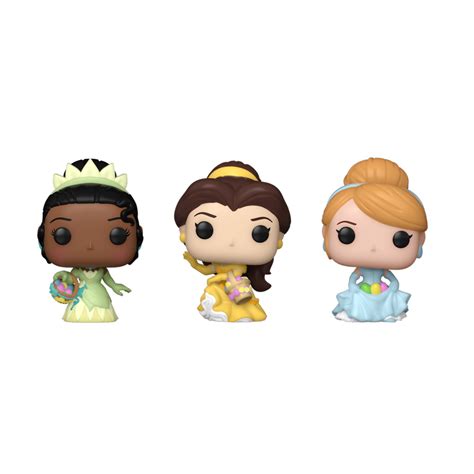 Buy Pocket Pop! Easter Tiana, Belle, Cinderella 3-Pack at Funko.