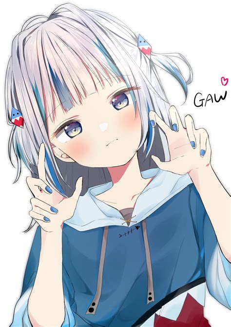 Gawr Gura - Gawr Gura Ch. - Image by moemoepiano #3875229 - Zerochan ...