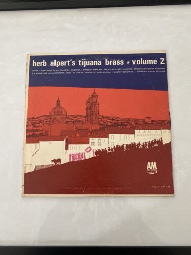 Herb Alpert S Tijuana Brass Volume A M Records Lp Vinyl Ebay