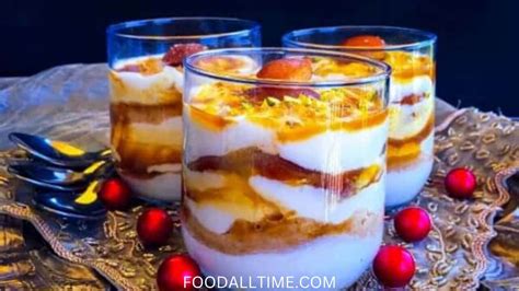 Easy Gulab Jamun Yogurt Parfaits Recipe Gulab Jamun Shrikhand Dessert