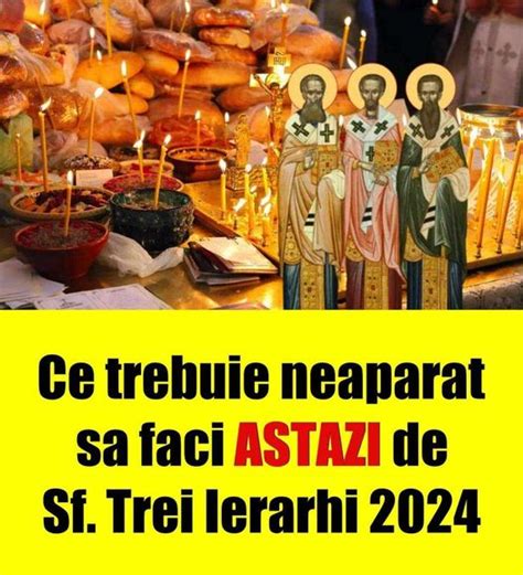 Sfinții Trei Ierarhi 2024 De ce nu e bine să speli pe 30 ianuarie