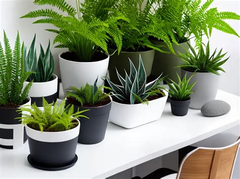 Plantas Pl Sticas Decore Seu Escrit Rio Estilo