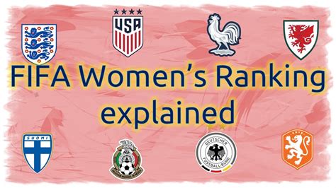 How The Fifa Womens Ranking Works The Basics Of The Formula Youtube