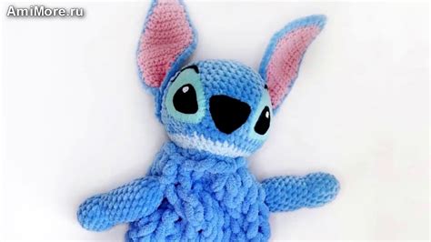 Амигуруми схема Пижамница Стич Игрушки вязаные крючком Free crochet