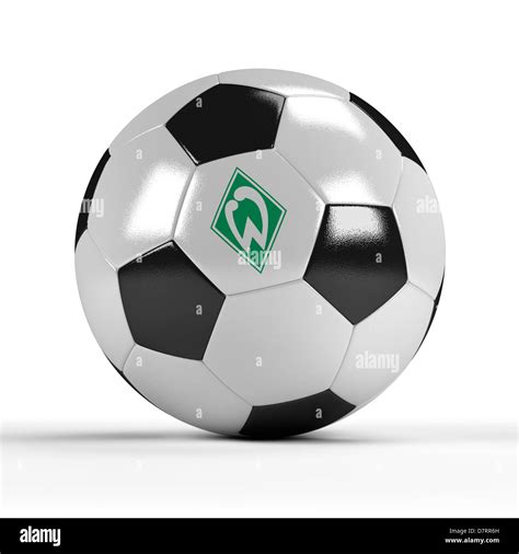 Werder Bremen Soccer Ball Stock Photo Alamy