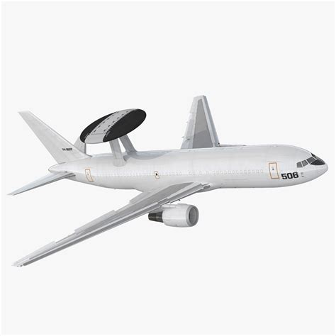 3D boeing e767 awacs rigged - TurboSquid 1292007