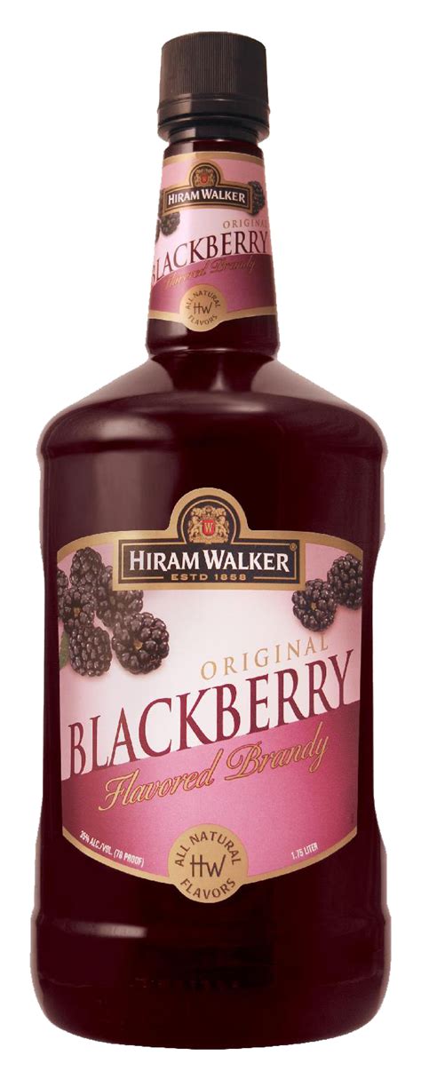 Hiram Walker Blackberry Brandy L Luekens Wine Spirits