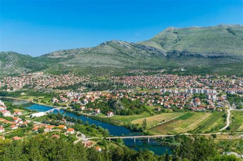 magnificent view  trebinje stock photo image  scene mountain