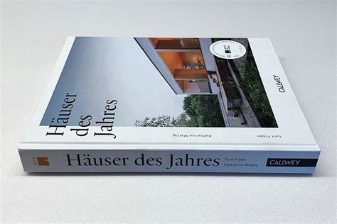 Buch Häuser des Jahres 2022 25 Oktober 2022 LP architektur