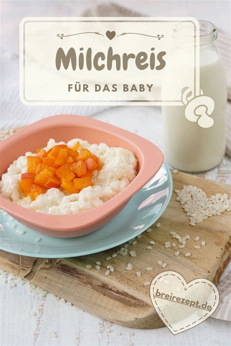 Milchreis für das Baby Rezept Milchreis Milchreis kochen