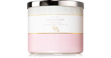 Bath Body Works Cozy Cashmere bougie parfumée II notino be