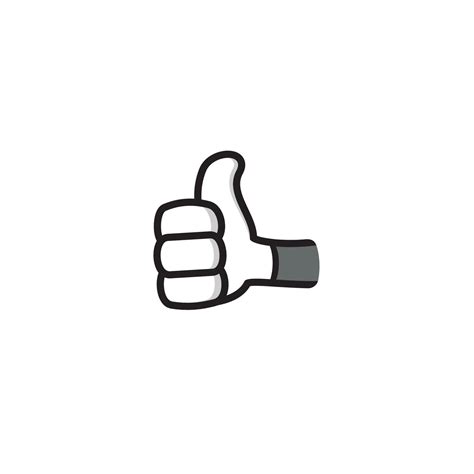 Thumbs Up logo or icon design 5068567 Vector Art at Vecteezy