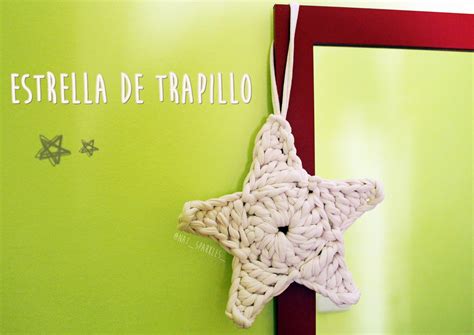 Estrella Decorativa De Trapillo En Minutos Noctambulando