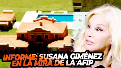 INFORME Susana Giménez fue denunciada por AFIP por presunta evasión