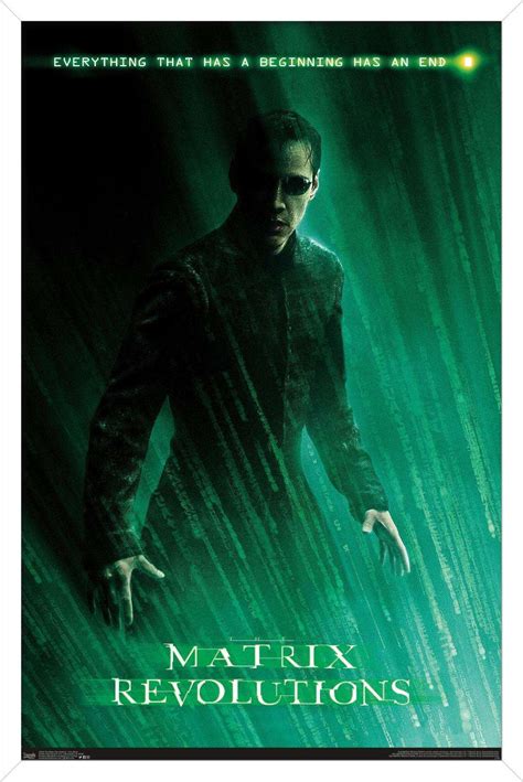 The Matrix Revolutions One Sheet Poster Walmart Walmart