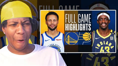 STEPH CURRY 42 PTS Lvgit Reacts To WARRIORS At PACERS FULL GAME