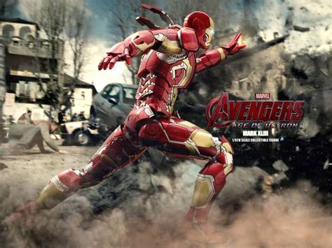 Hot Toys Reveals Avengers Age Of Ultron S Iron Man Mark Xliii Superherohype Hot Toys Iron