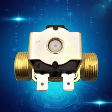 1pcs 3 4bsp Male Thread Solenoid Valve For Solar Water Heater 12v 24v 220v Brass Ebay