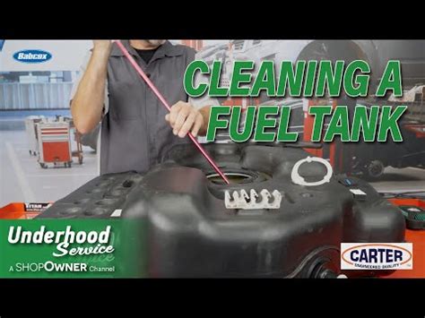 How To Clean A Gasoline Tank