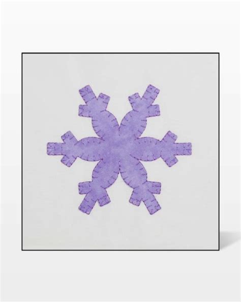 Go Snowflake Embroidery Designs Accuquilt