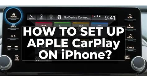 How To Set Up Apple Carplay On Iphone Connect Iphone To Car