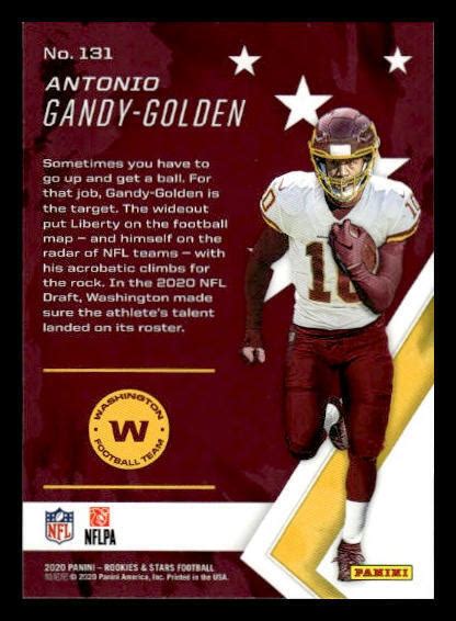 Panini Rookies Stars Rookie Green Antonio Gandy Golden