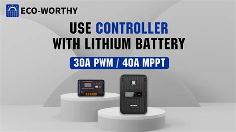 How To Charge Eco Worthy Battery With Solar Charge Controller Youtube