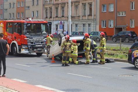 Wypadek Na Ul Kazimierza Wielkiego We Wroc Awiu Gazeta Wroc Awska