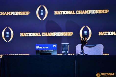 2024 CFP National Championship Head Coaches Press Conference Gallery ...