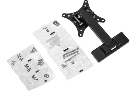 Кронштейн для телевизора REXANT 13-27 дюймов, наклонно-поворотный, одно ...