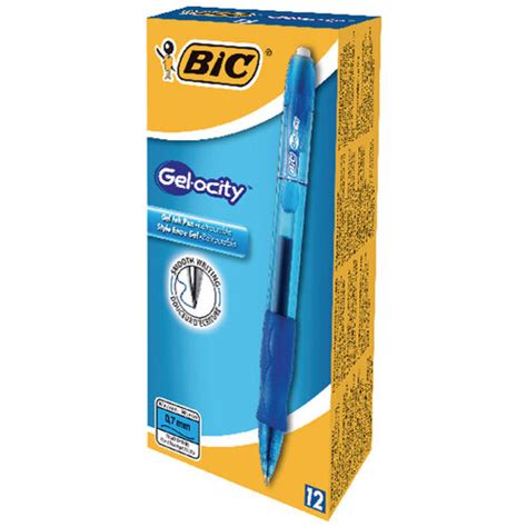 Bic Velocity Retractable Ball Pen Blue Cushioned Grip Pack Hunt