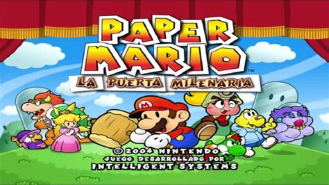 Paper Mario La Puerta Milenaria Gamecube Parte Ltimo Cristal