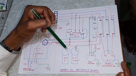 3 Phase Compressor Wiring Diagram 240 Single Phase Compresso