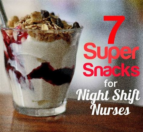 Cathy Jones Cathyjonesv7h Night Shift Nurse Super Snacks Snacks