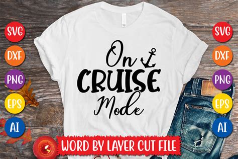 On Cruise Mode Svg Design Graphic By Megasvgart Creative Fabrica