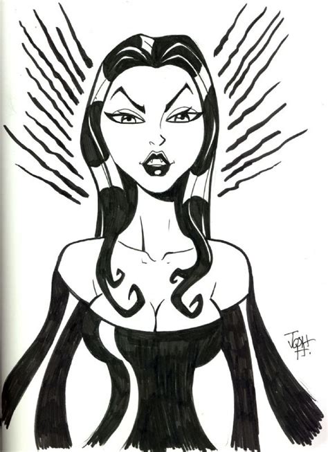 Vampira By Josh Howard In Adam Richardss Movie Monster Sketchbook