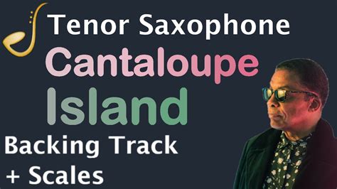 Cantaloupe Island Tenor Saxophone Backing Track Improvisation Jazz