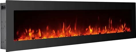 Amazon Gmhome Inches Electric Fireplace Wall Mounted