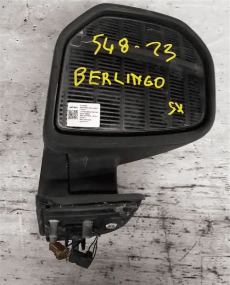 Specchietto Retrovisore Sinistro Per Citroen Berlingo Van B