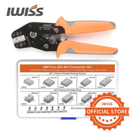 Iwiss Alicate De Crimpagem Para Conector Servo Jst Xh Connector Kit Sn