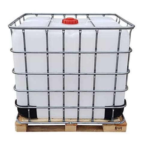 KLAREWO 1000l IBC Container Wassertank Regenwassertank Tank Auf