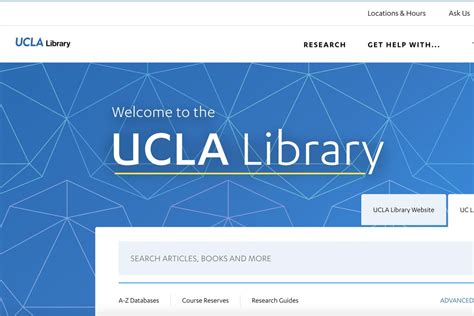 Revamped Ucla Library Website Offers More User Friendly Experience Ucla