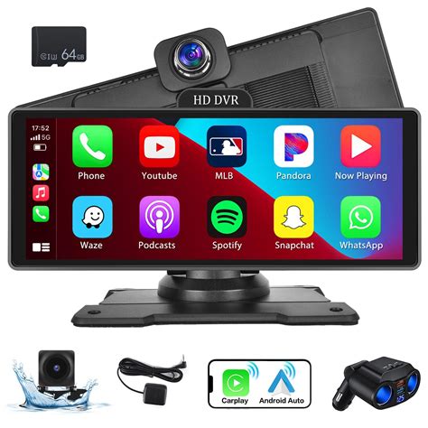 Buy Hikity Ips Portable Wireless Apple Carplay Car Screen With