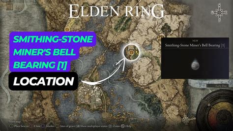 Elden Ring - Smithing Stone Miner's Bell Bearing [1] Location