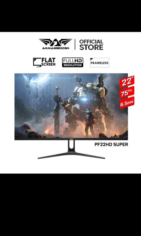 Armaggeddon Pixxel Pro PF22HD Super 2022 Gaming Monitor With 75hz