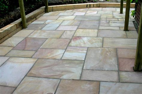 Buff sandstone paving slabs | Lantoom Quarry suppliers of natural ...