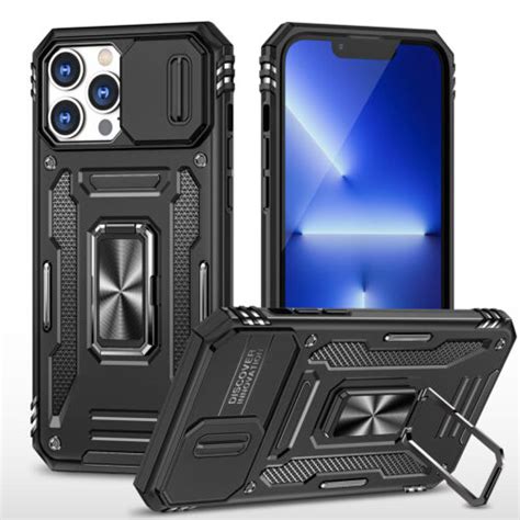 Shockproof Armor Case For Iphone 15 14 Pro Max 13 12 11 Ring Stand