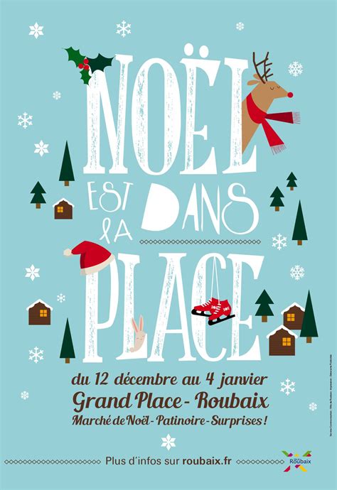 Noël Est Dans La Place © Création Amandine Derachinois Ville De