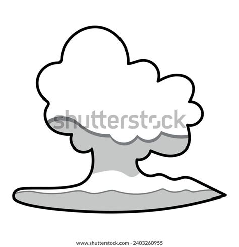 Cartoon Smoke Bomb Symbol Vector Can Stock Vector (Royalty Free ...