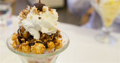 Caramel Corn Ice Cream Sundae (12 Minutes) Recipe